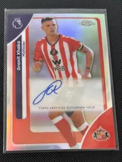 Granit Xhaka 2026 Topps Chrome 直筆サイン