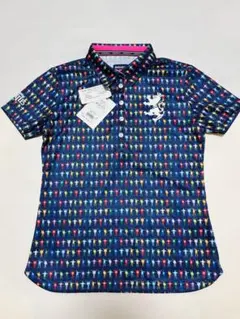 【新品未使用タグ付き】Admiralレディースゴルフポロシャツ/ビートルズコラボ