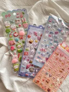 3Dシール・おしりシール♡4枚セット