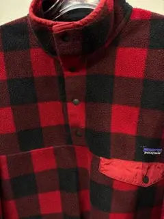 2014年パタゴニア スナップ-T シンチラ フリース バッファローチェック M