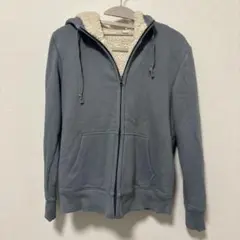 ユニクロ　ボア付きパーカー　フルジップ長袖