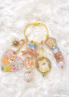 6.21限定♥うさぎレジンヘアゴムブローチ - メルカリ