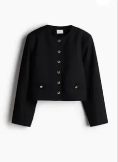 h&m ノーカラージャケット