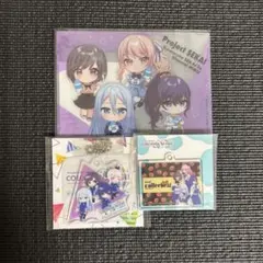 25時ナイトコードで、プロセカローソンコラボキーホルダー、オリジナルミニポスター