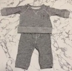 ギャップ　スウェットセット 6-12ヶ月 グレー