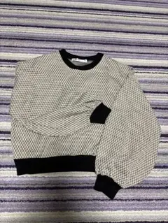 Blue Strive ダイヤモンドパターン長袖セーター