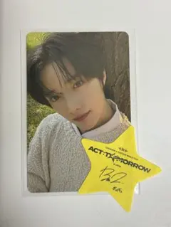 txt act:tomorrow fc特典 トレカ ボムギュ