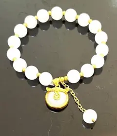 残2点特価！　天然石ムーンストーン 　ブレスレット