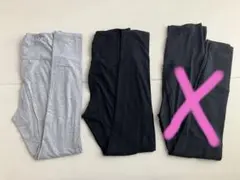 犬印　未使用マタニティレギンス2枚+マタニティワイドパンツ　3枚セット