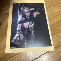 女子プロレススターダム 安納サオリ 直筆サイン入りポートレート