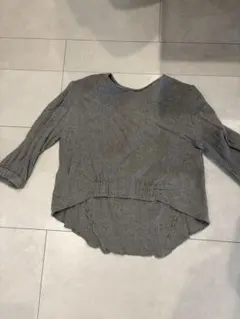 ZARA クロップド丈トップス