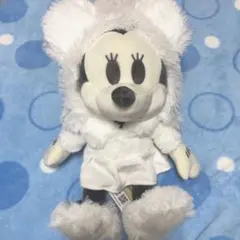 ミニーマウス　デココレ ブラック＆ホワイトフードBIGぬいぐるみ