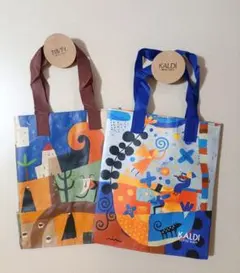 新品 カルディ KALDI エコバック 伝説ミニ オトノハ 二点セット