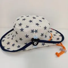 ミキハウス　ダブル・B 星柄テンガロンハット　54cm