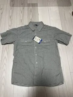 新品 montbell 半袖チェックシャツのサムネイル