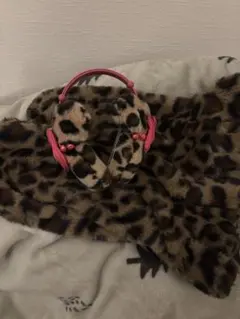 入手困難 ディズニー ヒョウ柄 イヤーマフ 激レア