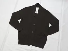 エポカウォモ　ショールニットカーディガン 茶系　48/L 47,300円春夏のサムネイル