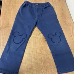 東京ディズニーリゾート ミッキー刺繍 ロングパンツ 110cm