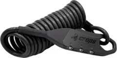 クロップス crops ワイヤーロック Q5-COCON ココン 1800m 黒のサムネイル