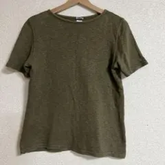 オリーブグリーン 半袖Tシャツ1のサムネイル