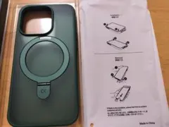 iPhone用 ソフト ケース グリーン iPhone14 Pro アイフォン
