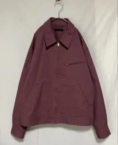 UNIQLOジップアップ ブルゾン　Lサイズ　パープル