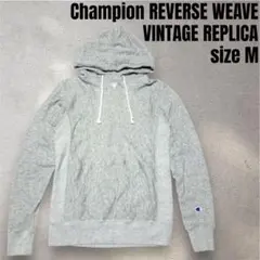 Champion チャンピオン 極美品 リバースウィーブパーカー M 杢調グレー