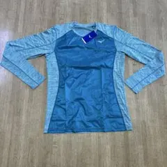 ミズノ ランニング用長袖トップス XL ブルー系
