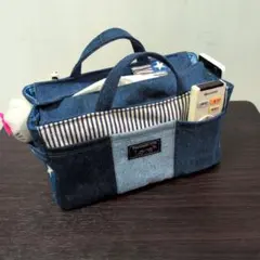 ポケット付き箱ティッシュケース