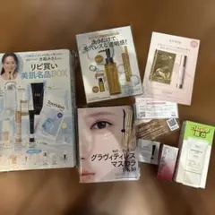 水越みさとさんリピ買い美肌名品BOX&マスカラセットVOCE,美的付録たくさん♡