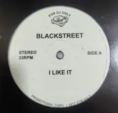 BLACKSTREET I LIKE IT プロモ盤 レコード