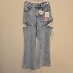 【新品】KOGYARU デニム　ズボン　140