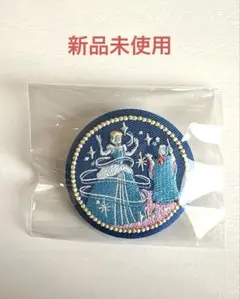ディズニー 刺繍缶バッジ シンデレラ