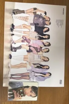 TWICE Strategy ミナ トレカ 全員ミニポスター