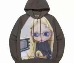 COYSEIO X BLYTHE コイセイオ ネイビー パーカー 最安値 - メルカリ
