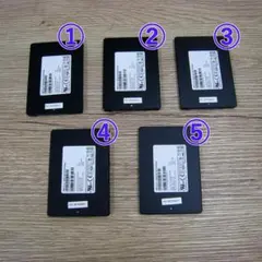 2.5インチSSD SAMSUNG 128GB×5個セット