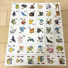 ポケモンパンシール　ステッカー　期間限定　まとめ売り　42枚セット