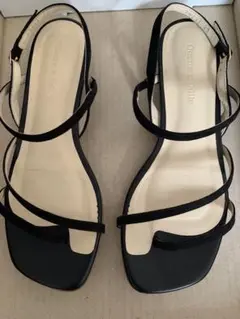 Odette e Odile ストラップサンダル 23cm オデットエオディール