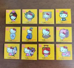 クロネコヤマト50周年記念　ハローキティ シール 12枚セット　非売品