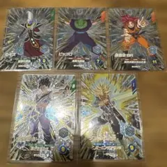 ドラゴンボールスーパーダイバーズ カード5枚セット - メルカリ