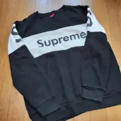SUPREME スウェット 裏起毛 ブラック