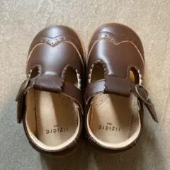 rizière ブラウン キッズシューズ