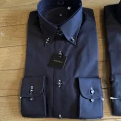 SUIT SELECT ダークネイビー ドレスシャツ