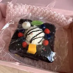 新作フルーツチョコトースト　kikisquishy ぼやぼや袋　XLサイズ