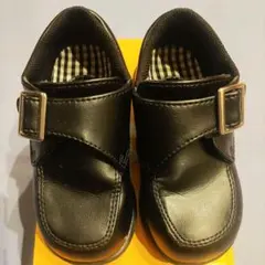 男の子　15㎝　フォーマルシューズ　ブラック　moonSTAR