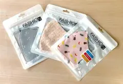 【新品】ミュージックファッションマスク３枚セット