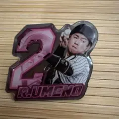 阪神タイガース 梅野隆太郎 ピンバッジ 背番号2