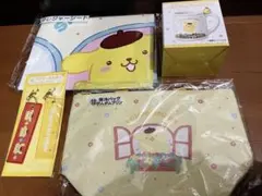サンリオ　当りくじ　ポムポムプリン　マグカップ　保冷バッグ　キーホルダー等