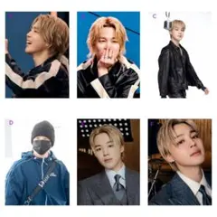 《JM-63》BTS L版写真 ジミン 6枚セット