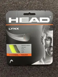 HEAD LYNX テニスガット 1.25mm イエロー